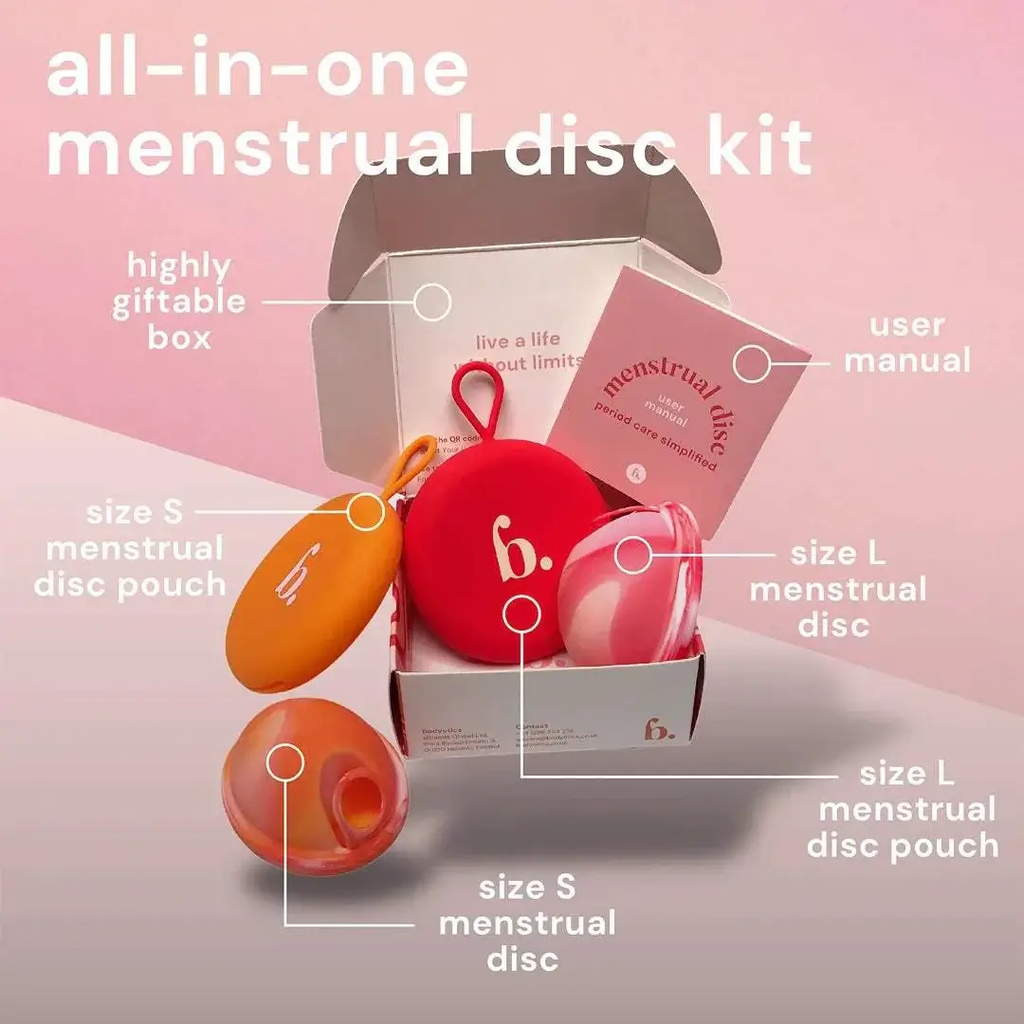 Menstrual Discs with Ring