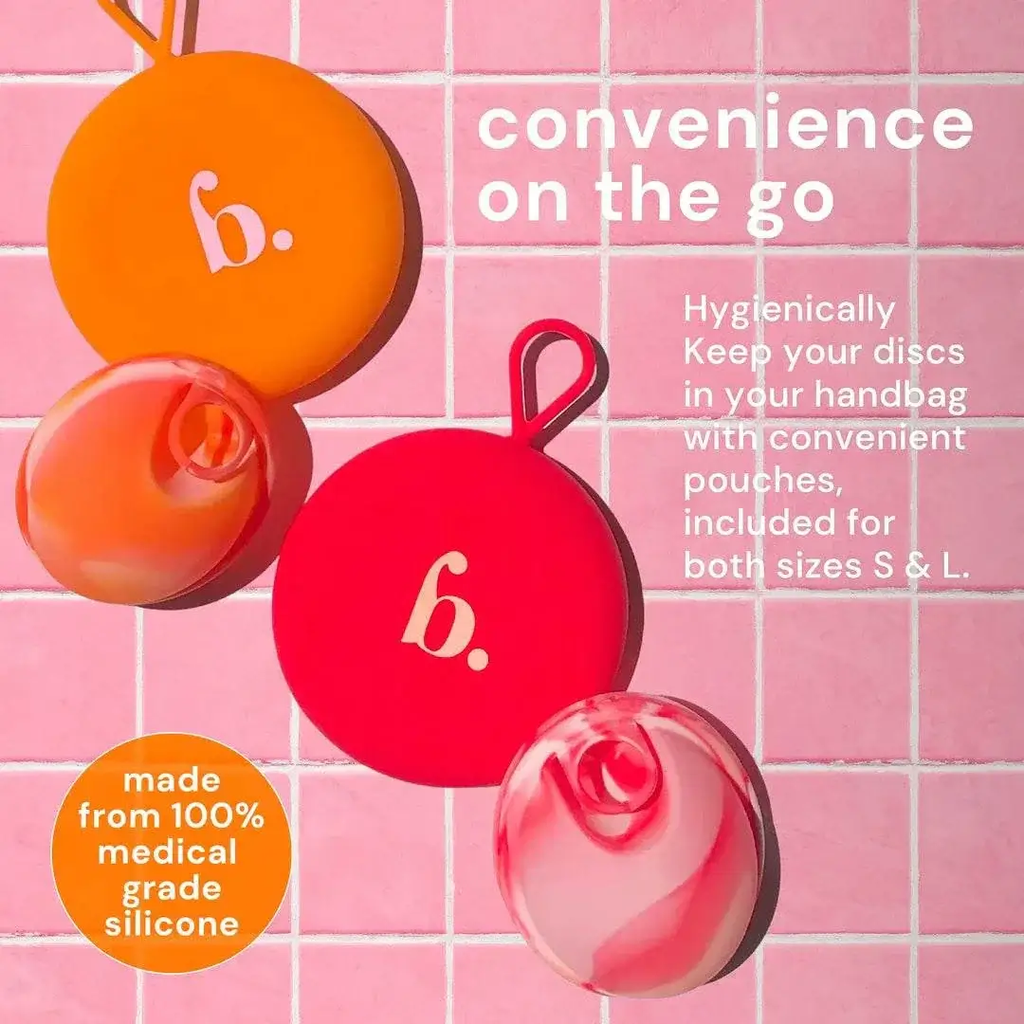 Menstrual Discs with Ring