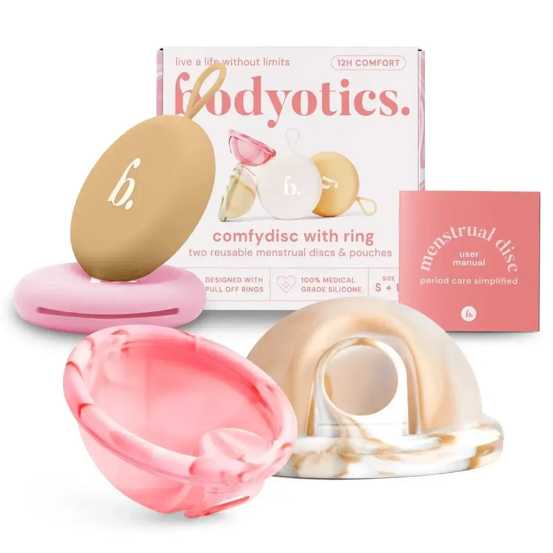 Menstrual Discs with Ring